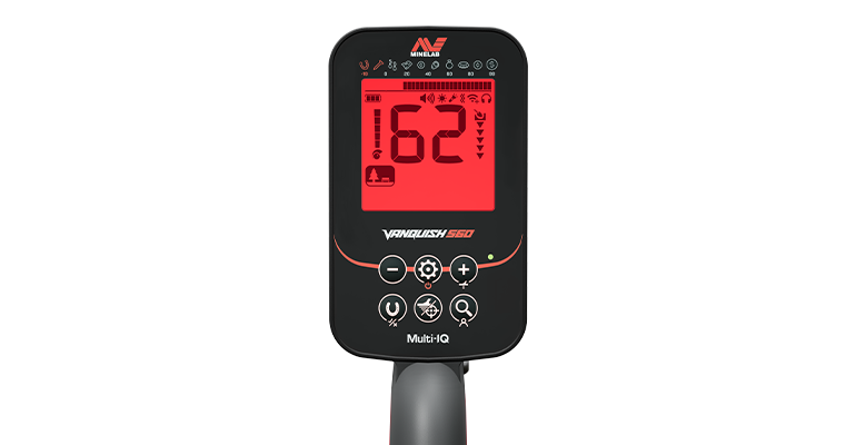 écran minelab Vanquish 560
