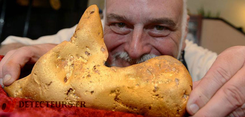 Grosse pépite d'or découverte en Australie