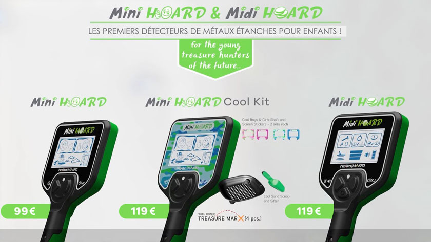 MINI HOARD Cool Kit : détecteur pour enfants avec accessoires à