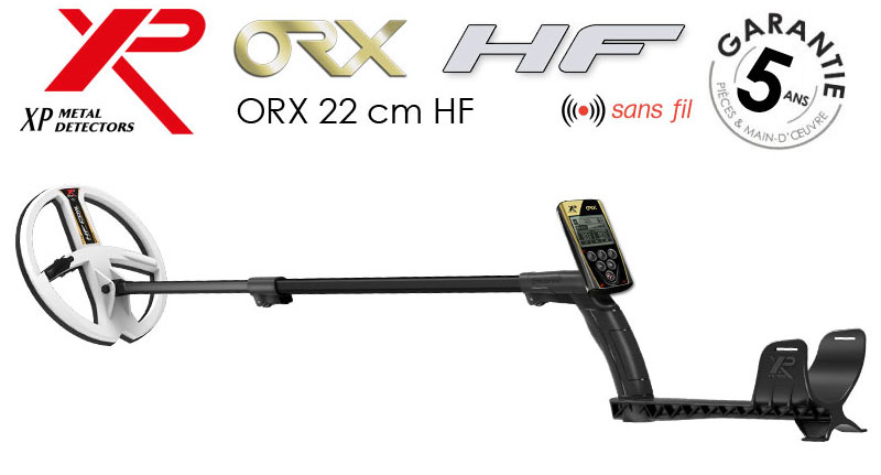 Le détecteur XP ORX 22cm HF
