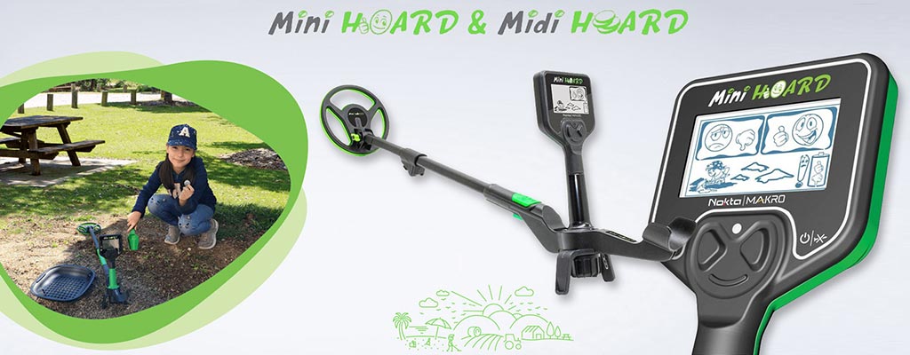 Nokta Makro Mini Hoard - le détecteur de métaux étanche pour enfants !