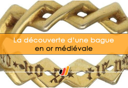 Une bague médiévale découverte avec son détecteur de métaux